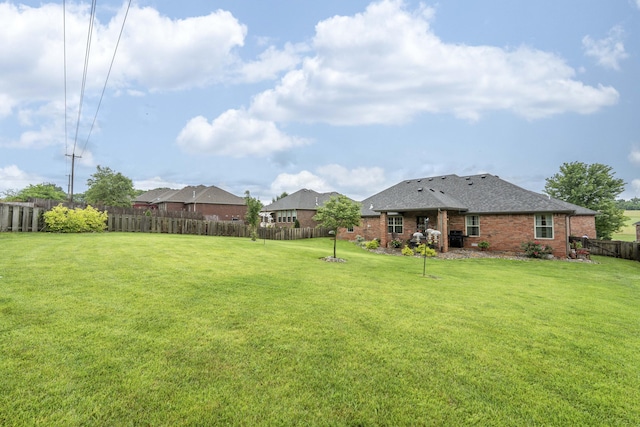 1251 S Rosemoor Dr, Nixa, MO 65714 - view of fenced backyard
