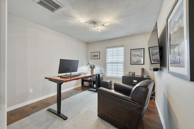1251 S Rosemoor Dr, Nixa, MO 65714 - home office with wood finished floors and baseboards