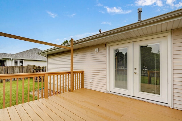 431 S Yellowwood Dr, Springfield, MO 65809 - view of wooden deck