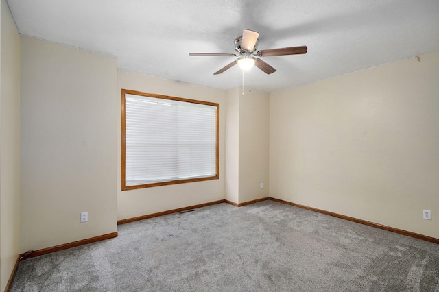 431 S Yellowwood Dr, Springfield, MO 65809 - carpeted empty room with ceiling fan and baseboards