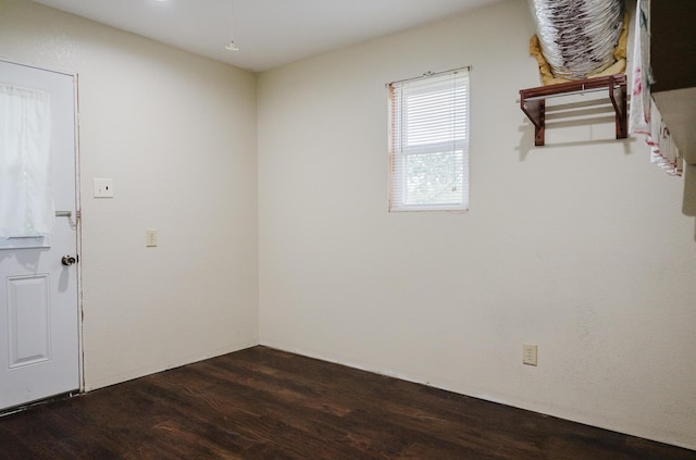 22783 Lawrence Unit 1210, Aurora, MO 65605 - unfurnished room with dark wood-style flooring