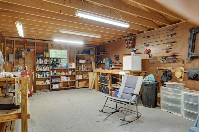 667 S Broadview Dr, Springfield, MO 65809 - below grade area with a workshop area