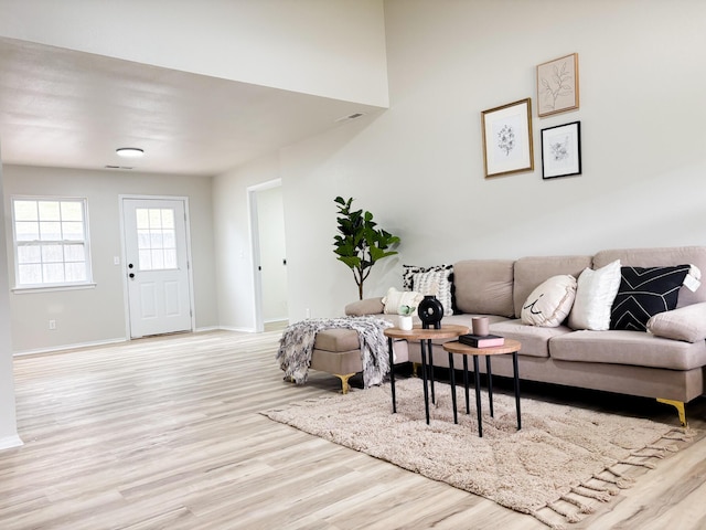905 NW Blvd, Neosho, MO 64850 - living area with wood finished floors