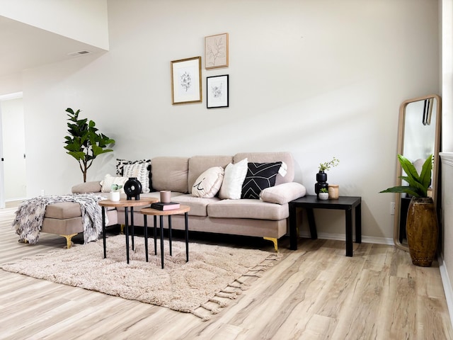 905 NW Blvd, Neosho, MO 64850 - living room featuring wood finished floors and baseboards