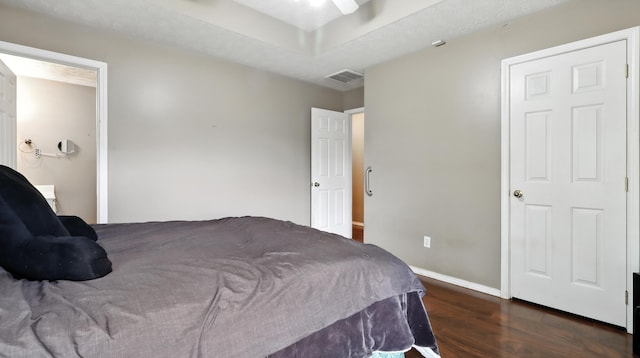 205 W Hunter Dr, Nixa, MO 65714 - bedroom featuring dark wood-style floors and baseboards