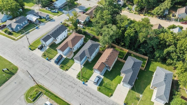 302 W College St, Branson, MO 65616 - aerial perspective of suburban area