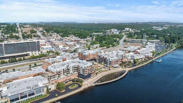 302 W College St, Branson, MO 65616 - aerial view of a nearby body of water