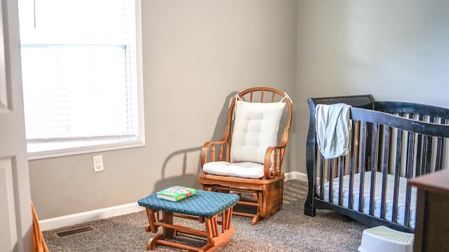 921 Woodhurst Dr, Marshfield, MO 65706 - bedroom with a crib and carpet