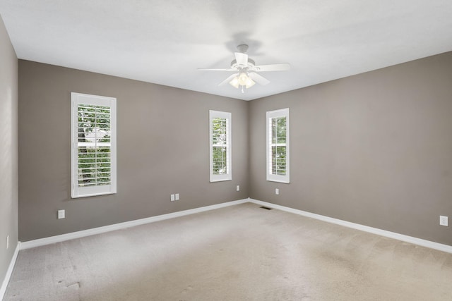 169 Tanner Rd, Branson, MO 65616 - spare room with light carpet and ceiling fan