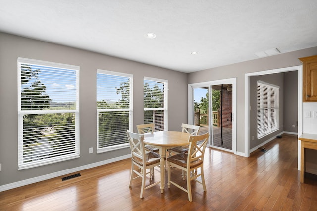 169 Tanner Rd, Branson, MO 65616 - dining space with light wood finished floors and recessed lighting