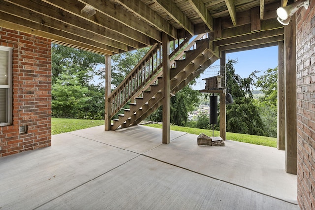 169 Tanner Rd, Branson, MO 65616 - view of patio / terrace featuring stairway