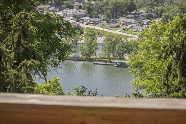 169 Tanner Rd, Branson, MO 65616 - water view with nearby suburban area