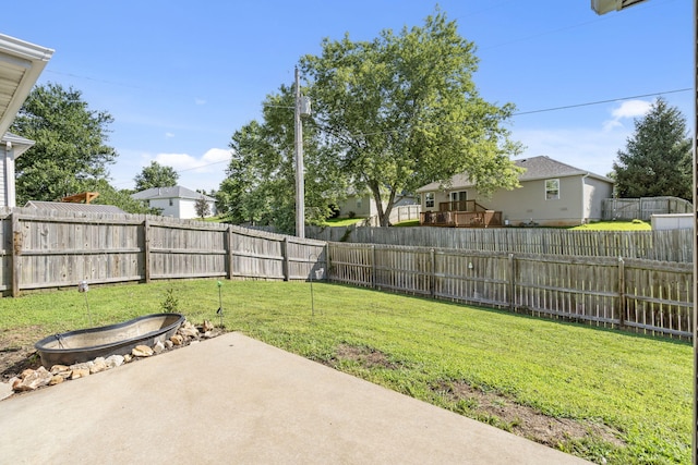 421 W White Ash Rd, Nixa, MO 65714 - fenced backyard featuring a patio