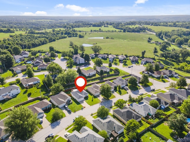 421 W White Ash Rd, Nixa, MO 65714 - aerial view of residential area