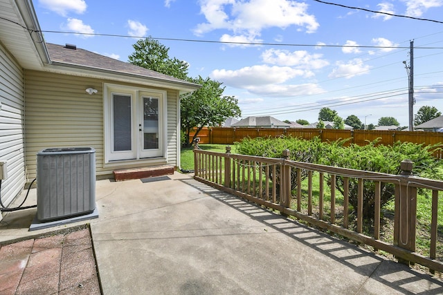 3642 N Olive Ct, Springfield, MO 65803 - fenced backyard featuring a patio