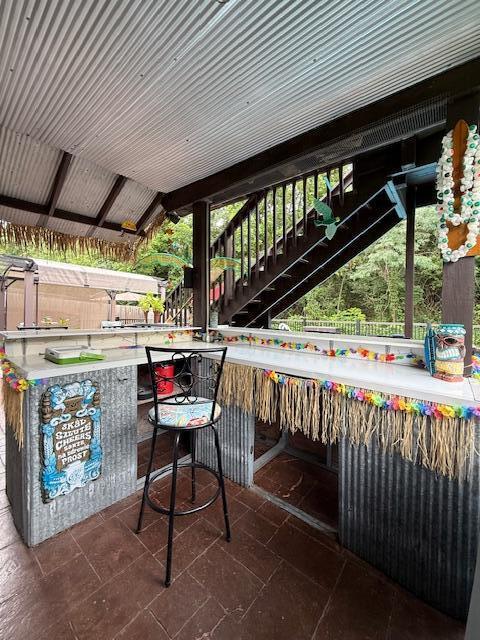 3086 S Suburban Ave, Springfield, MO 65807 - view of patio / terrace with stairway