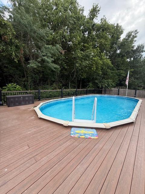 3086 S Suburban Ave, Springfield, MO 65807 - view of swimming pool featuring a deck