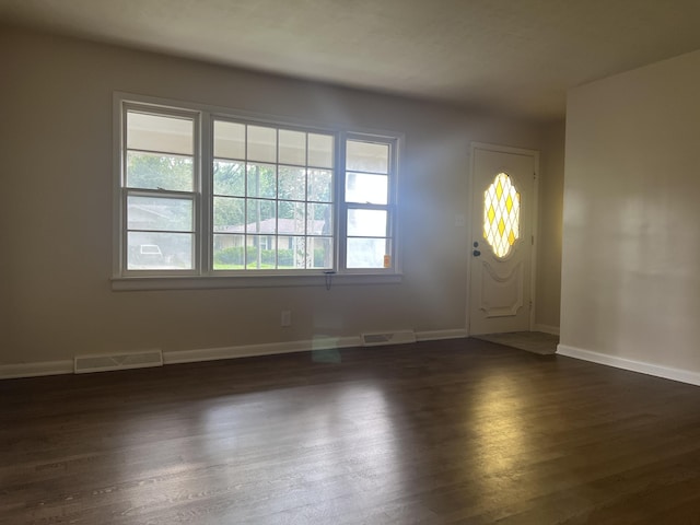 1846 S Nettleton Ave, Springfield, MO 65807 - entryway featuring dark wood-type flooring