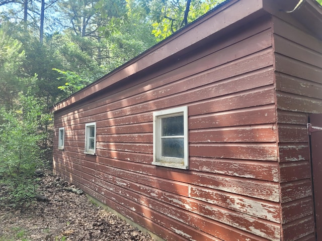 view of side of home