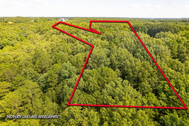 view of property location featuring property parcel outlined