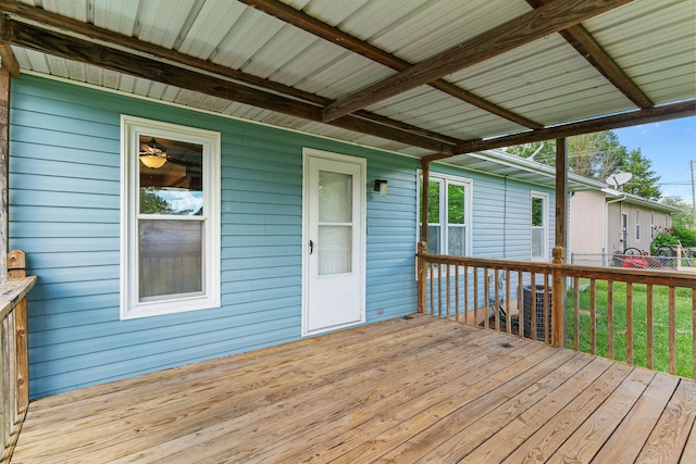 502 Sunrise St, Strafford, MO 65757 - view of deck