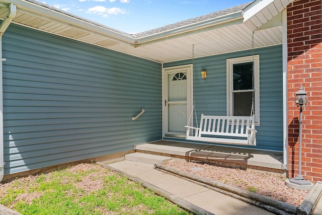 502 Sunrise St, Strafford, MO 65757 - property entrance with covered porch