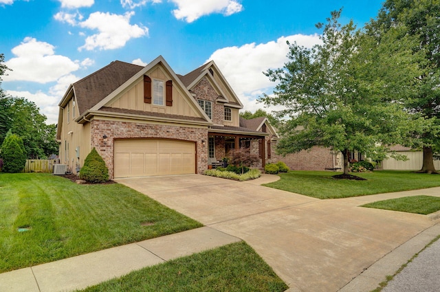 1421 N Rockingham Ave, Nixa, MO 65714 - craftsman inspired home featuring board and batten siding, concrete driveway, roof with shingles, and an attached garage