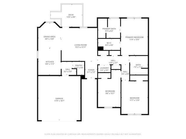 184 Crestwood Dr, Marshfield, MO 65706 - view of home floor plan