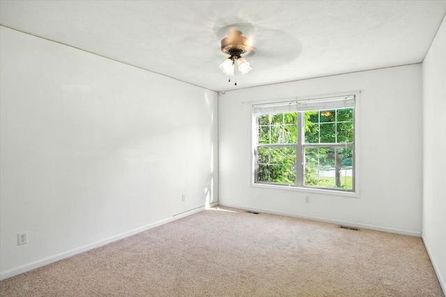 184 Crestwood Dr, Marshfield, MO 65706 - carpeted empty room with baseboards and ceiling fan