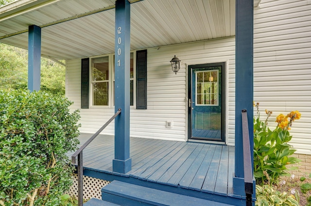 2001 S 16th Ave, Ozark, MO 65721 - view of wooden porch