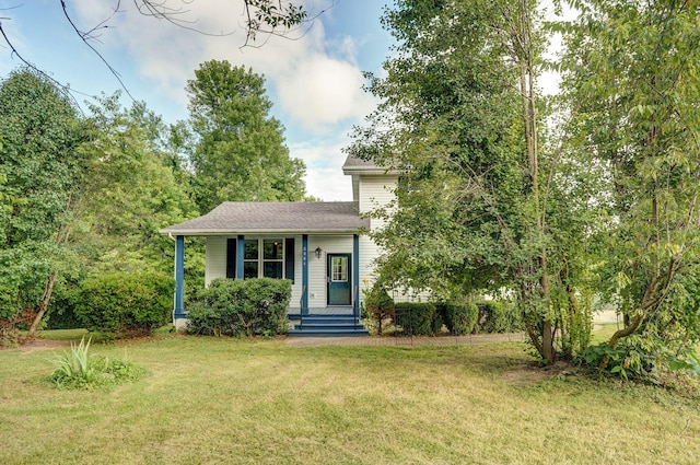 2001 S 16th Ave, Ozark, MO 65721 - view of front facade with a front lawn and a porch
