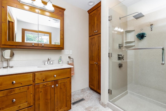 120 E Kennedy Blvd, Buffalo, MO 65622 - bathroom featuring a shower stall and vanity