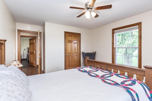 120 E Kennedy Blvd, Buffalo, MO 65622 - bedroom featuring wood finished floors and ceiling fan
