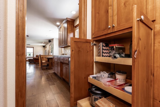 120 E Kennedy Blvd, Buffalo, MO 65622 - corridor featuring wood-type flooring and recessed lighting