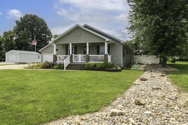 120 E Kennedy Blvd, Buffalo, MO 65622 - view of front of home with a porch and an outdoor structure