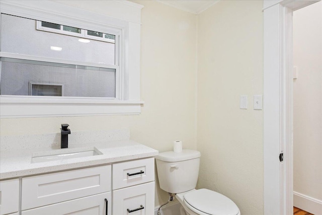 1156 W Lynn St, Springfield, MO 65802 - half bath with vanity and toilet