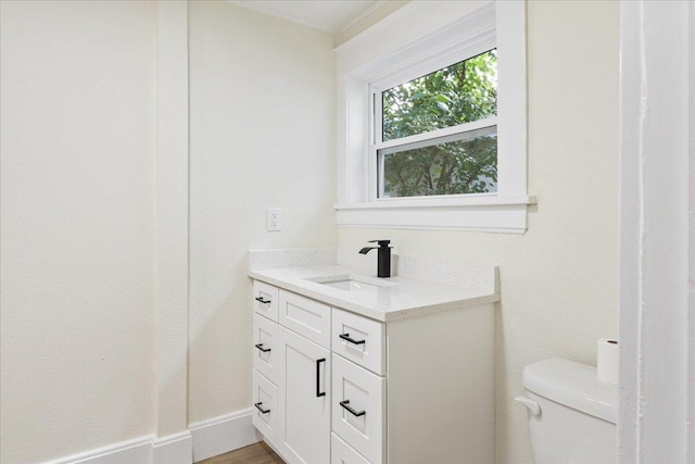 1156 W Lynn St, Springfield, MO 65802 - half bathroom featuring toilet and vanity