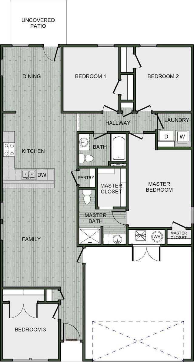 3116 E 11th St, Joplin, MO 64801 - view of home floor plan