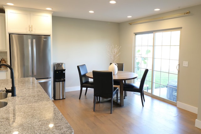 1224 S Mulberry Ave, Springfield, MO 65802 - dining room with plenty of natural light, wood finished floors, and recessed lighting