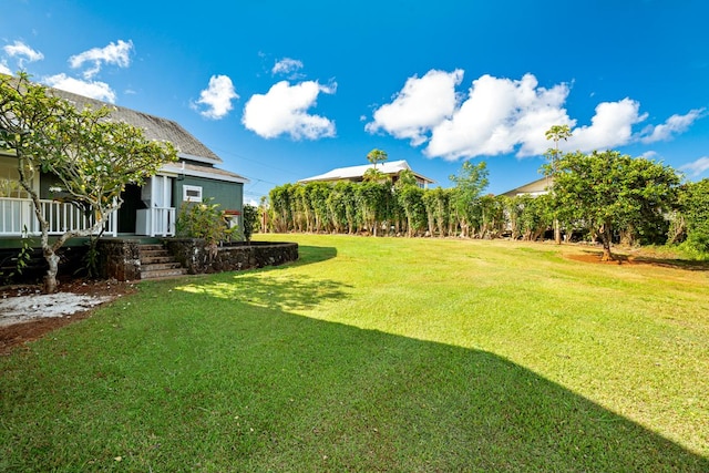 3821-B Ohuohu Rd, Koloa, HI 96756 - view of grassy yard
