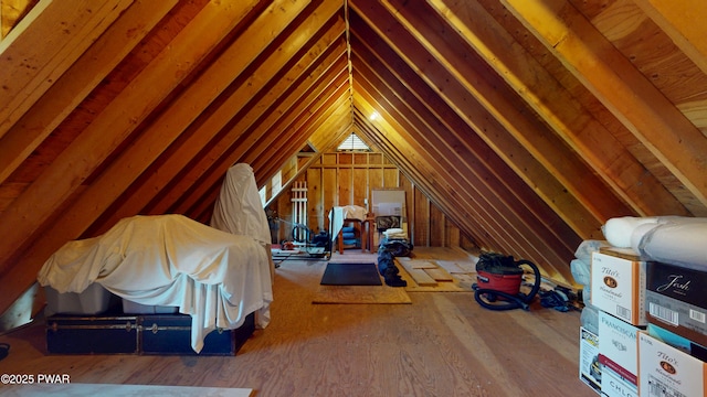 147 W Shore Rd, Shohola, PA 18458 - view of unfinished attic