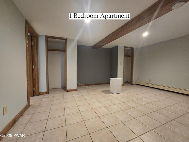 27 Maple Trail, Trail, NY 12790 - finished basement with baseboards and a baseboard heating unit
