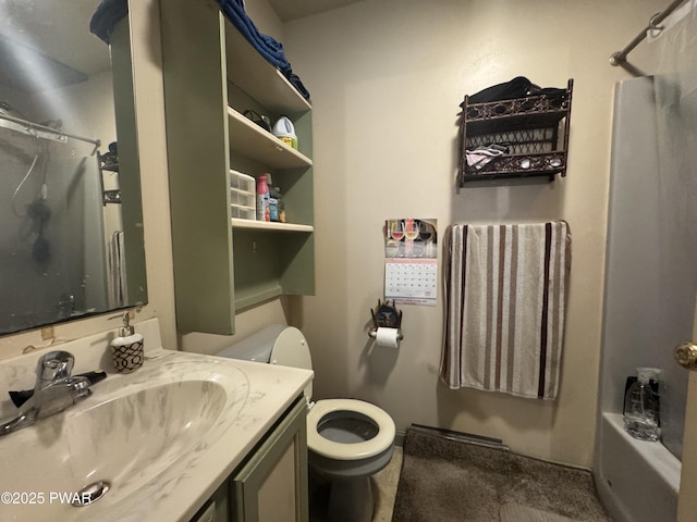 3205 Creamton Dr, Lake Como, PA 18437 - full bathroom with vanity and shower / washtub combination