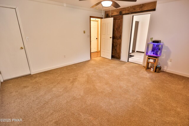 174 Laverne Dr, Dingmans Ferry, PA 18328 - unfurnished bedroom with carpet and baseboards