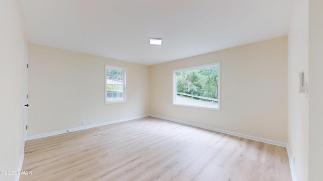 136 Heaters Hill Rd, Matamoras, PA 18336 - empty room featuring light wood-style floors and baseboards