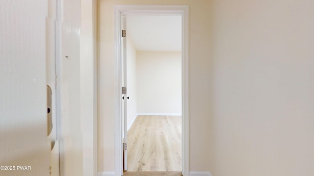 136 Heaters Hill Rd, Matamoras, PA 18336 - corridor featuring wood finished floors and baseboards