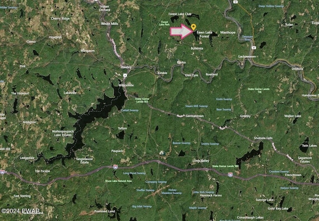 176 Fawn Lake Dr, Hawley, PA 18428 - map of property location