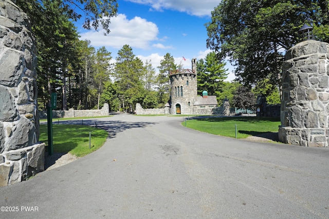 view of road