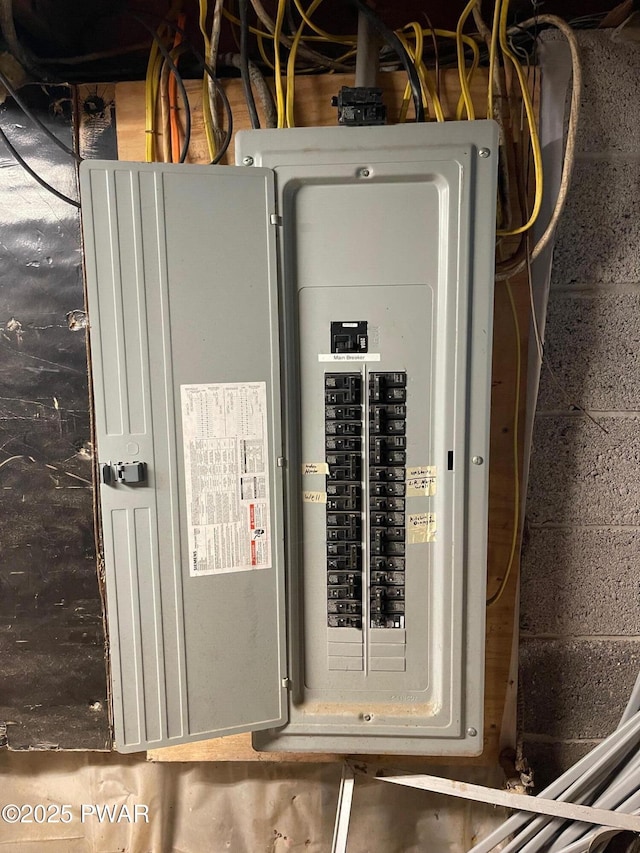 utilities featuring electric panel