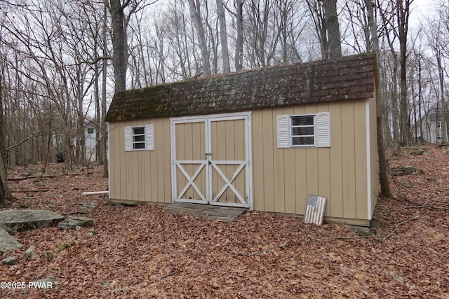 143 Heritage Dr, Lackawaxen, PA 18435 - view of shed